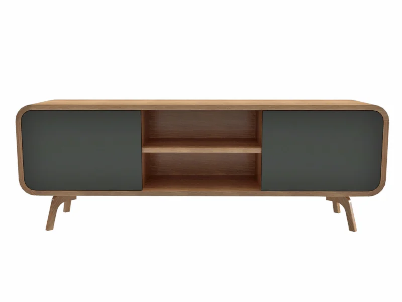 LYKI-2 TV Komoda — Oak Studio Designs